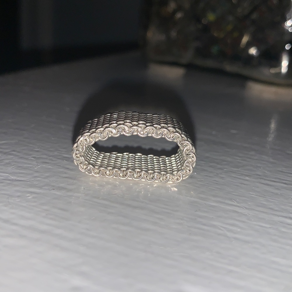 Mesh Chain Ring - Picture 2 of 4